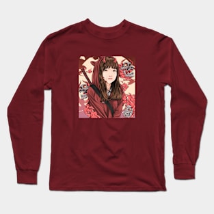 Samurai Girl Long Sleeve T-Shirt